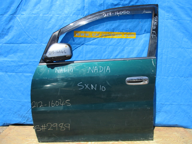 Used Toyota Nadia WEATHER SHIELD FRONT LEFT
